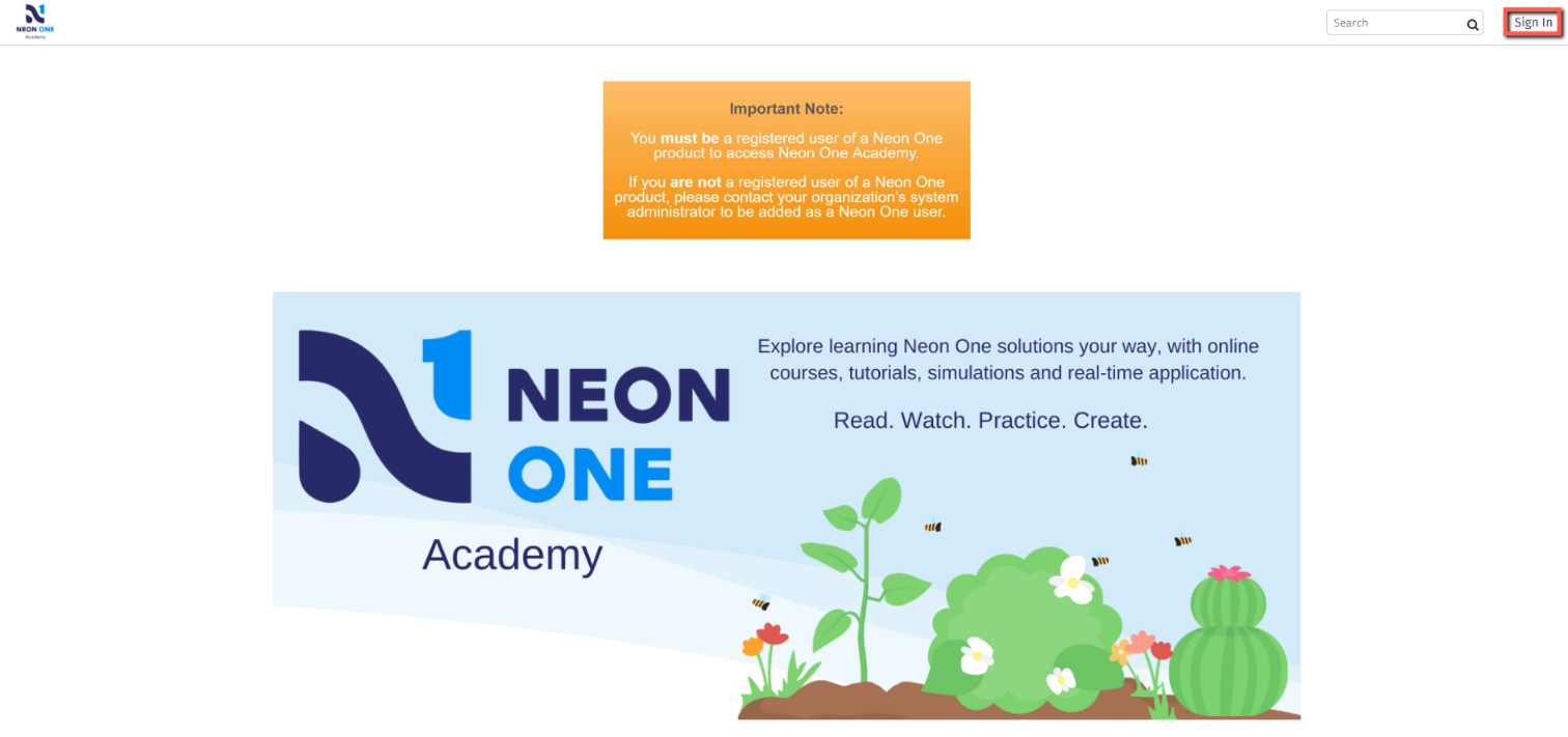 Neon Support Neon One Login Pages Info